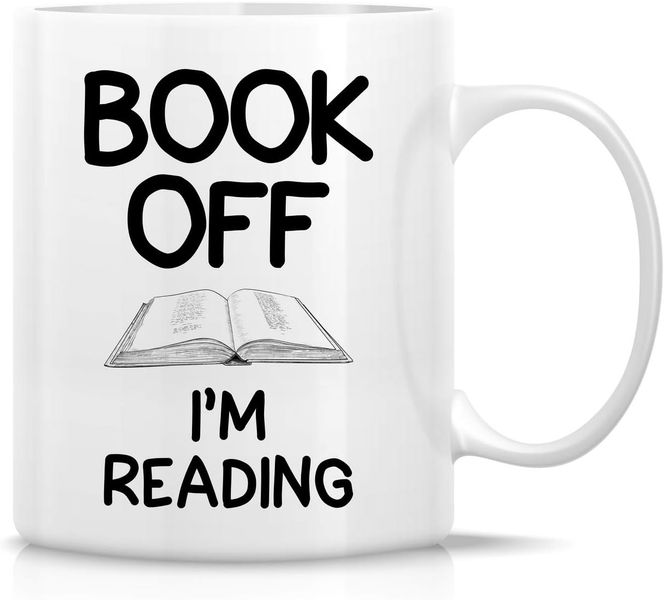 Book off-Father's day-Mother's day-Christmas-Valentines Mug