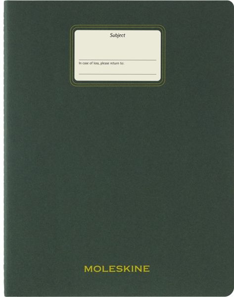 Moleskine Student Cahiers XXL Plain Myrtle Green