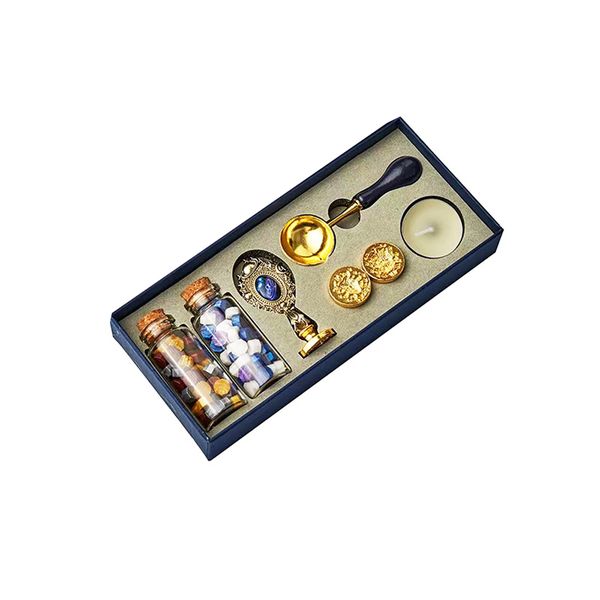 DIY Constellation Vintage Sealing Wax and Stamp Beads Spoon Kit