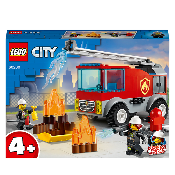 LEGO City Fire Ladder Truck Toy 60280