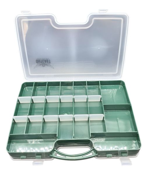 Outcast Double Sided Fishing Tackle Box