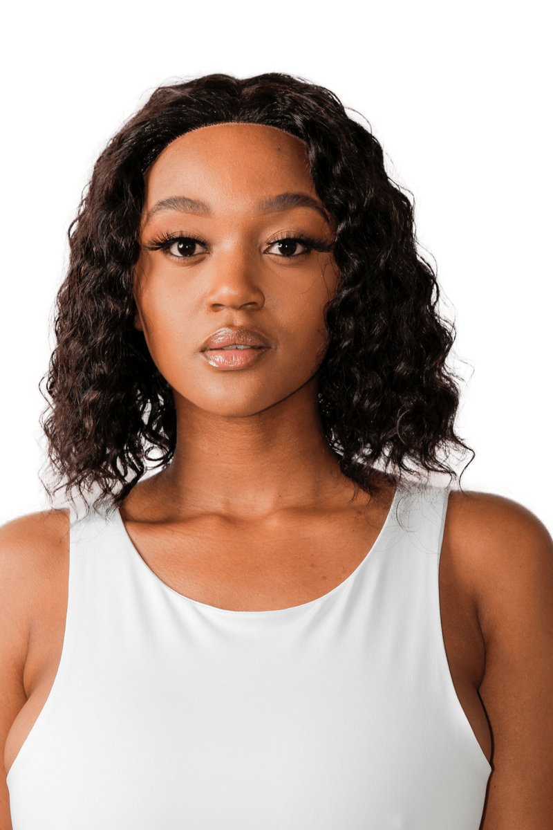 Malaysian Deep Curly Wig 12" Shop Today. Get it Tomorrow!