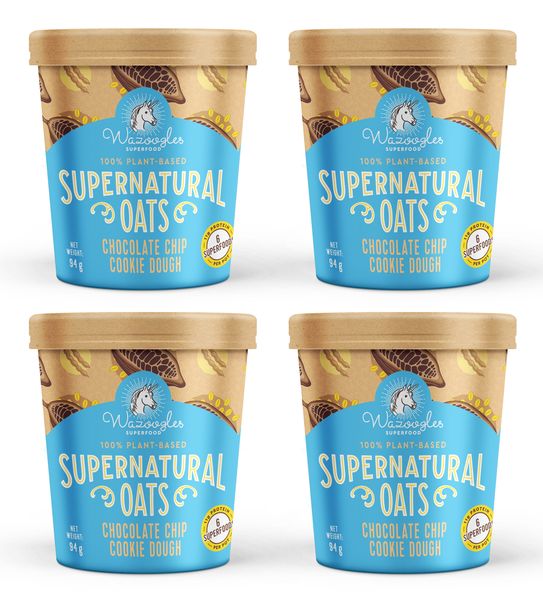 Wazoogles Supernatural Oats Pot - Chocolate Chip Cookie Dough