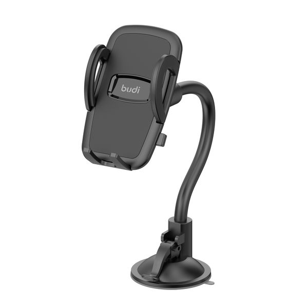 Budi 2-in-1 Universal Car Mount-Anti-Shock,360 Rotation,One-Hand Operation