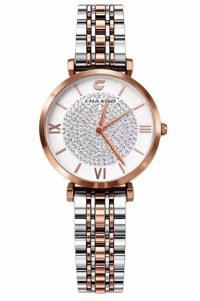 Ladies Stainless Steel Two Tone Watch