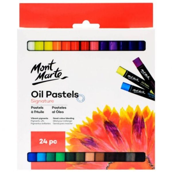 Mont Marte Signature Oil Pastels 24pce