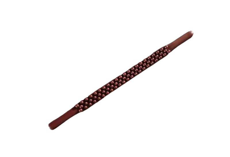 1 Piece - Dual-Sided Body Massage Stick - Brown