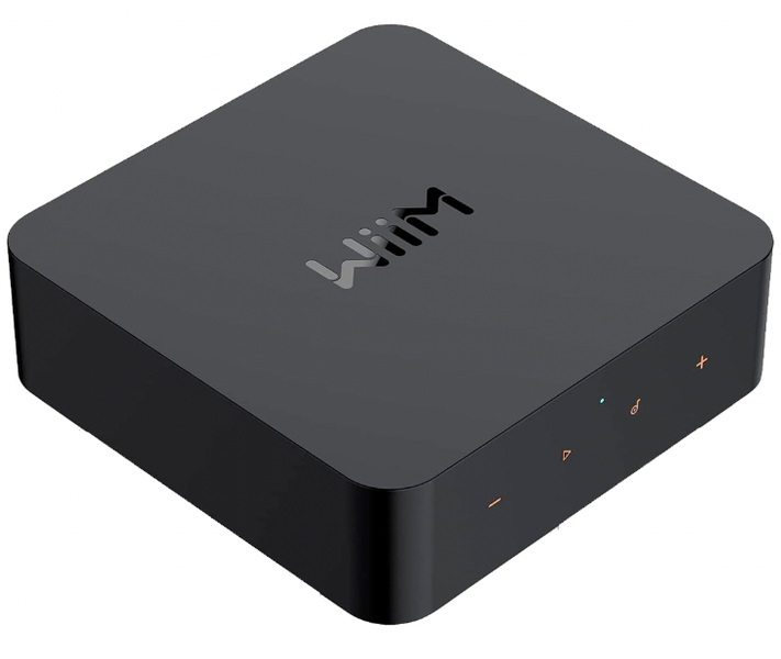 WiiM Pro AirPlay 2 Receiver &amp; WiFi Multiroom Music Streamer - Black
