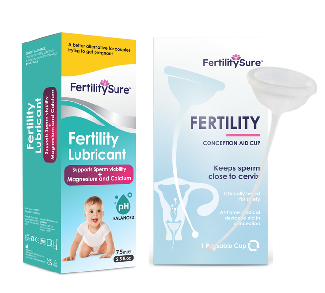 FertilitySure Conception kit- Fertility Lubricant 75ml + Conception Cup