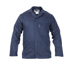 The Continental Flame Retardant Overall Jacket - Navy Blue | Shop