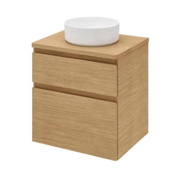 Wall Hung Bathroom Cabinet With 2 Drawers (Cabinet Only)