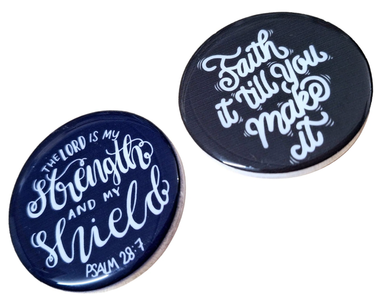 Inspirational Quote Combo 2 Fridge Magnets