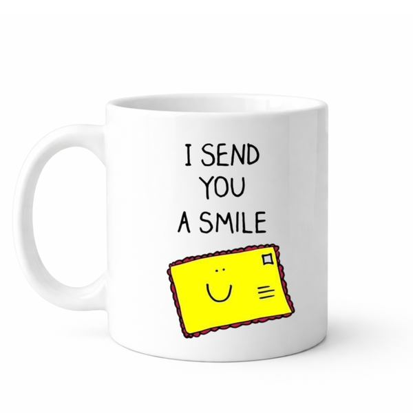 I send you a smile - Valentines - Relationship mug