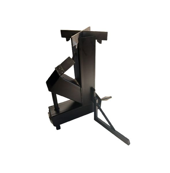 Portable Wood Fired Rocket Stove with Stainless Steel Cooking Top