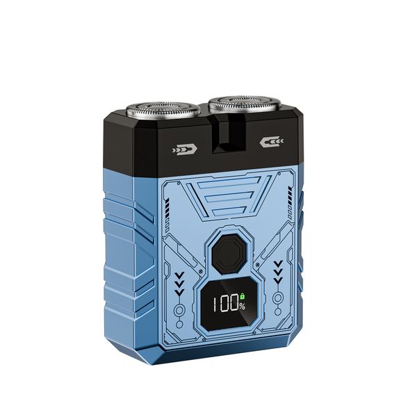 Mecha Magnetic Electric Shaver Type-C Mini Portable