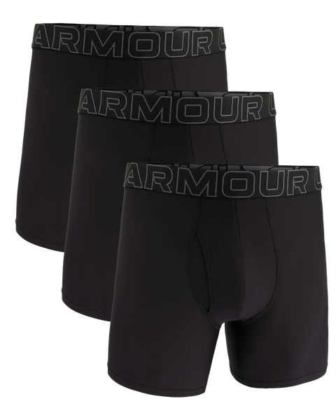 Under Armour Men's Performance Tech Mesh 15cm Boxerjock - 3-Pack