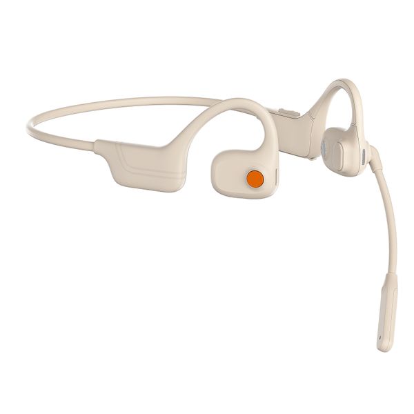 DG09 Bone Conduction BT Headset: 270 Rotation Mark Bar, Open Talk, Noise Canceling, Long Battery Life