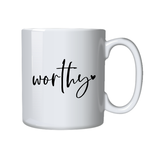 Worthy Christian Theme Birthday Christmas Gift Cup Mug 402