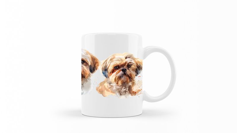 Shih-Tzu Printed Coffee Mug DSGN166