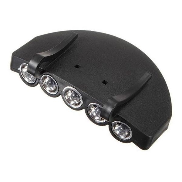 5 Led Bright Hat Cap Clip Light