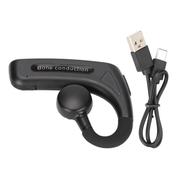 Bluetooth Bone Conduction Earbuds Hands Free Wireless Earpiece for Deaf