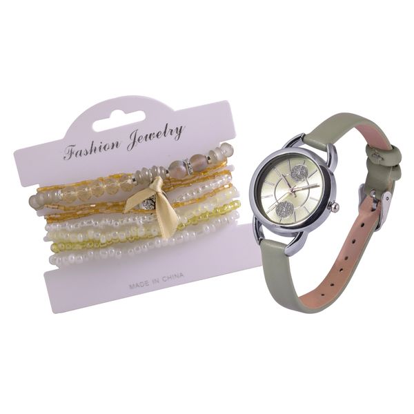 Digitime Ladies Lily Watch &amp; Bracelet Set