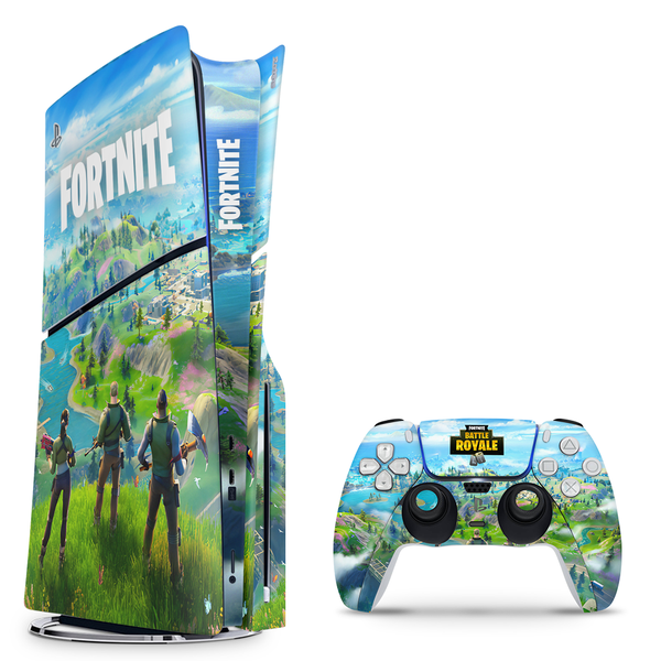Decal Skin Compatible with PS5 Slim (Disc) - Fortnite (Decal Only)