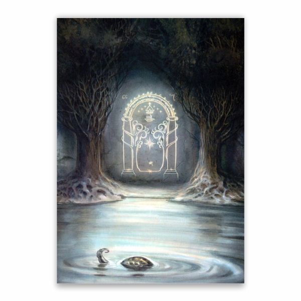 Door to Moria Poster - A1