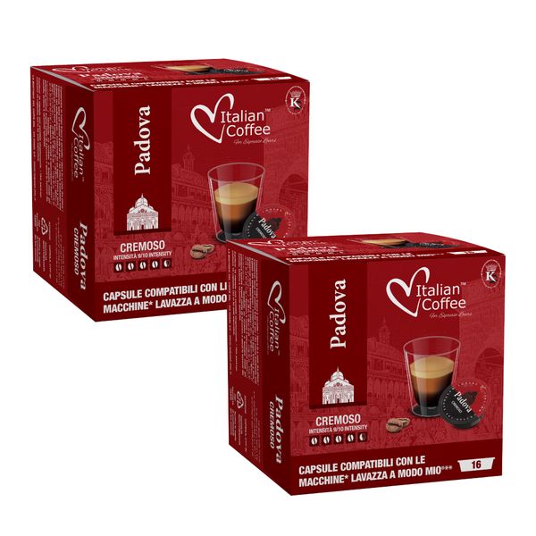 Lavazza A Modo Mio Compatible Cremoso Roast - 32 Capsules
