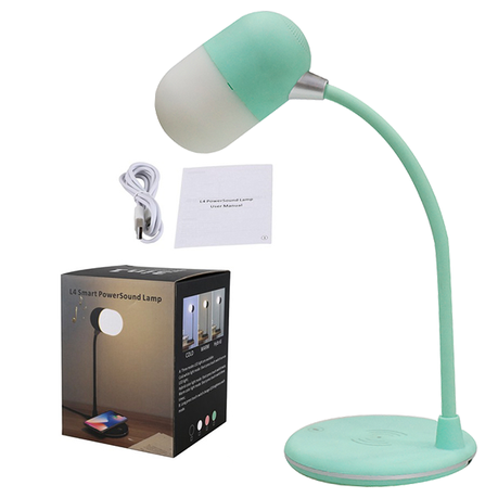 wireless bluetooth charging lamp