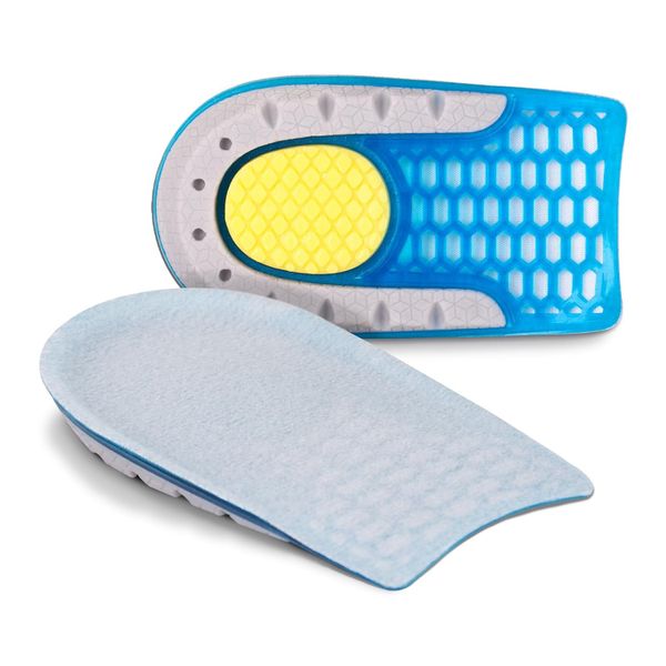 Gel Height Increase Insoles 1 Pair, Shock Absorption Heel Cushion Pads