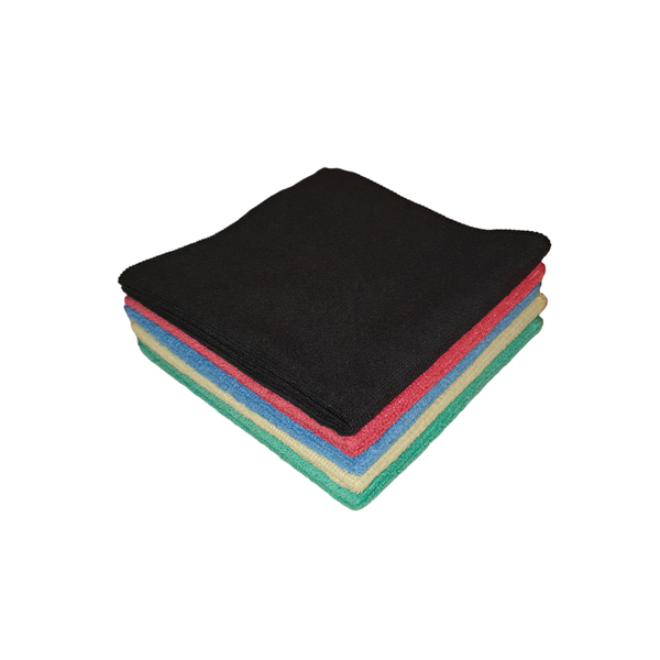 Supply Partners 5 x Large MultiColour Microfibre Cloth Value Pack