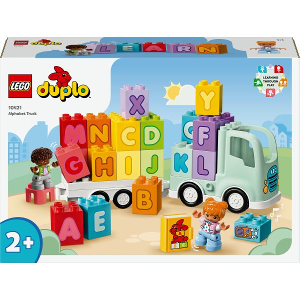 LEGO® DUPLO® Town Alphabet Truck 10421 Building Toy Cars - 36 Pieces