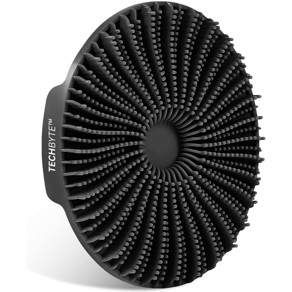 TechByte Shower &amp; Bath Brush - Silicone Body Scrubber/Exfoliator &amp; Massager