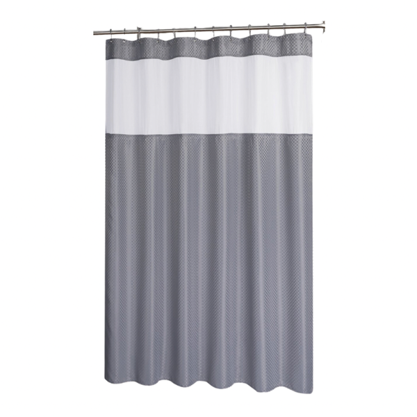 Shower Curtain with Curtain Hooks