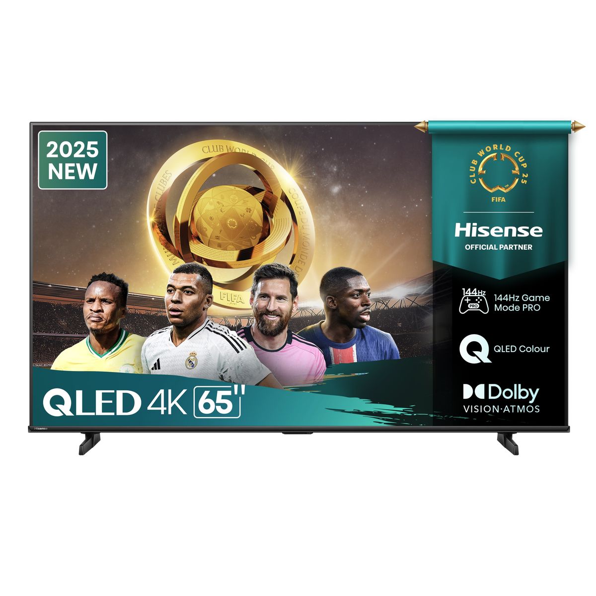 Hisense 65" Q7Q 144Hz 4K UHD QLED Gaming Smart TV with Dolby Vision