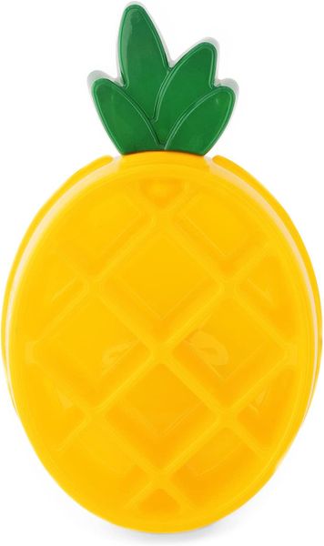 ZippyPaws Happy Bowl Non Slip Slow Feeder Dog Bowl - Pineapple