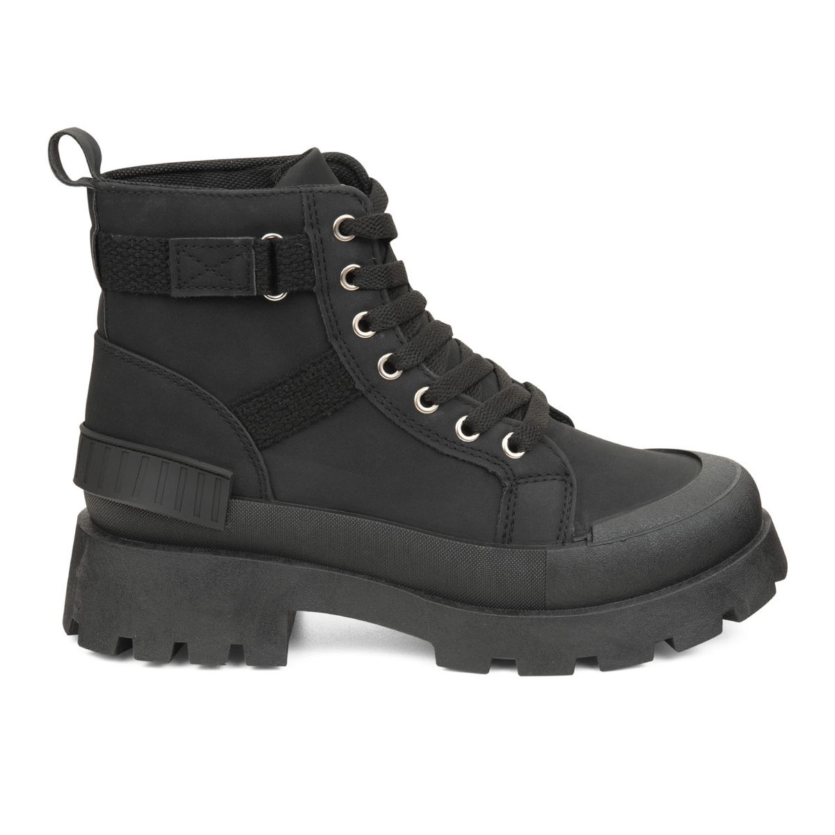 TTP Fashion Platform Combat Ladies Ankle Boots | Shop Today. Get it ...