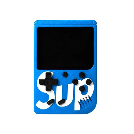 X400 blue handheld game console 3-inch screen 400 built-in games Image