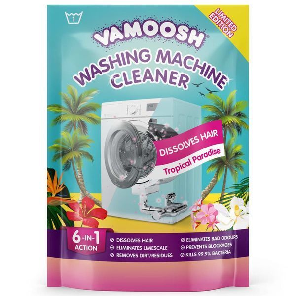 Vamoosh - Washing Machine Cleaner Tropical Paradise 175g - Hair Dissolver
