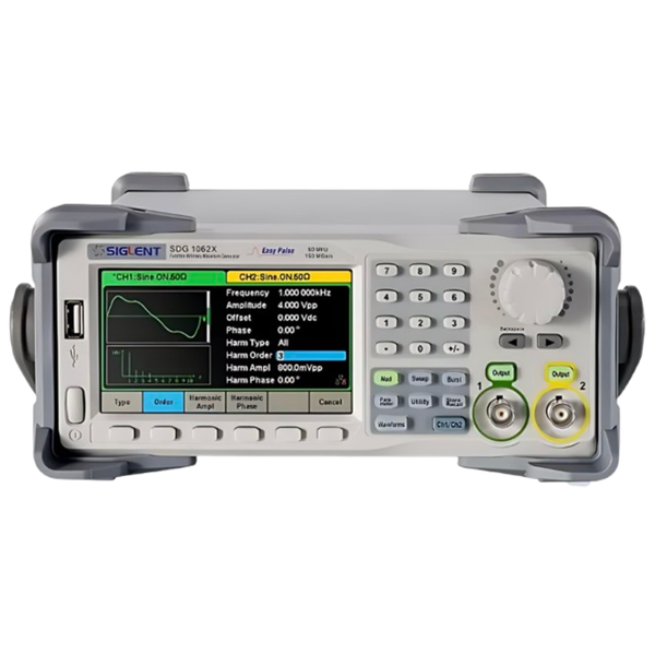 Siglent SDG1062X 2CH 60MHz Function/Arbitrary Waveform Generator 150MSa/s