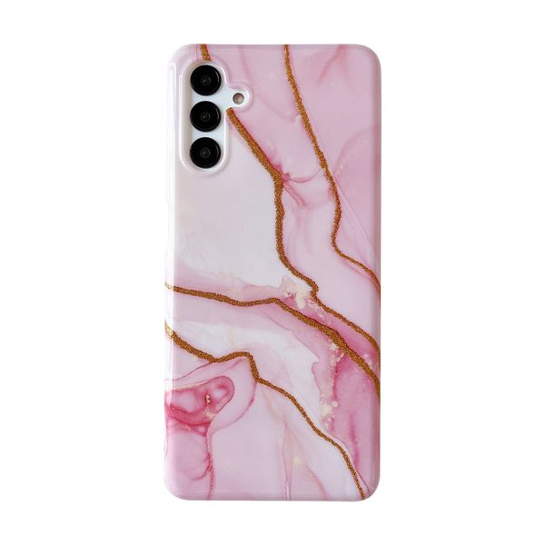 Gold Glitter Marble Design Phone Cover for Samsung Galaxy S22 Plus