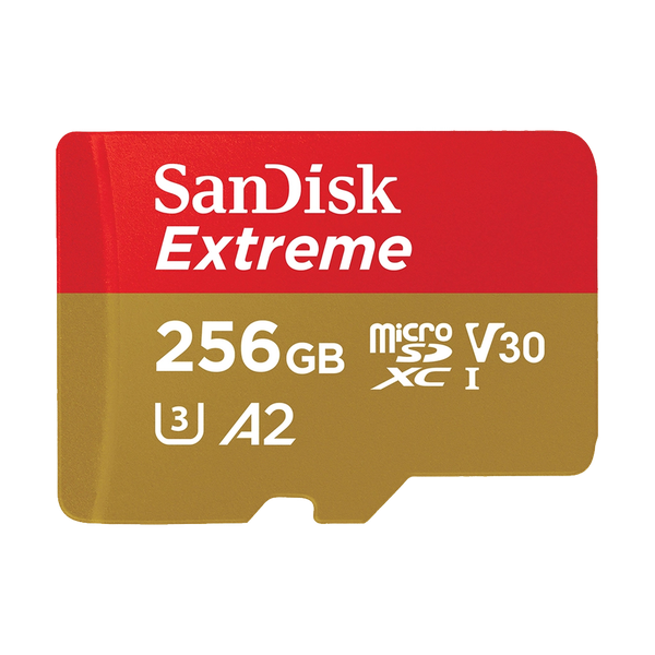 SanDisk Extreme microSDXC UHS-I SD Card 256GB