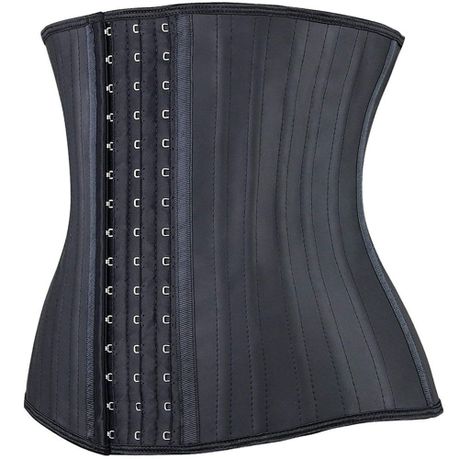 Latex Hourglass Waist Cincher Corset Trimmer Belt For Women