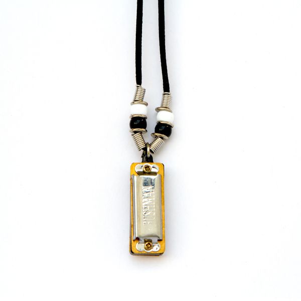 Hohner Harmonica Necklace - Black