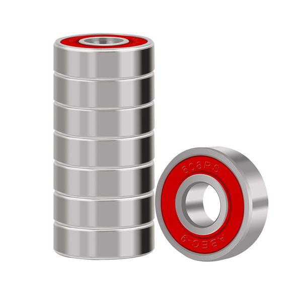 Big Boy ABEC 7 Bearings for Skateboard - Deck Longboard 1 Set of 8