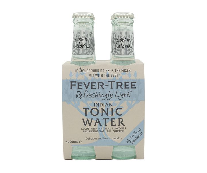 Fever Tree Refreshingly Light Tonic - 4 x 200ml