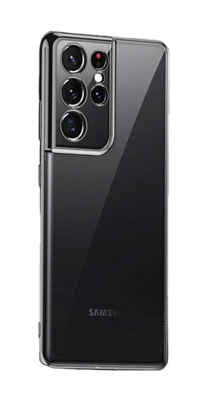 clear case side colour black for Samsung Galaxy S22 Ultra