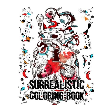 Surrealistic Coloring Book Color My Art Surreal Fantasy Adult Coloring Book Buy Online In South Africa Takealot Com