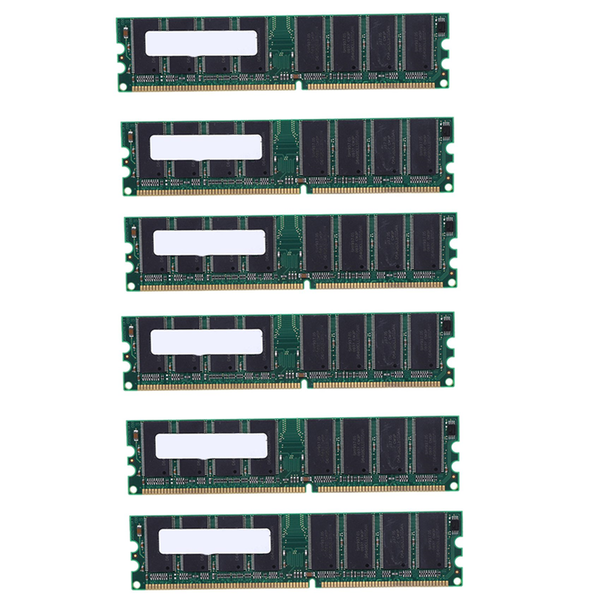 Ddr 1Gb Memory Pc3200 400Mhz Desktop For Ram Cpu Gpu Non-Ecc 184Pins